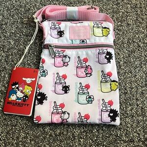 Loungefly Hello Kitty And Friends Drinks Passport Crossbody Bag
